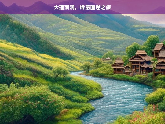 大理南涧，诗意画卷之旅，大理南涧，开启诗意画卷之旅