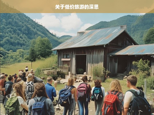 关于低价旅游的深思，对低价旅游现象的深度思考