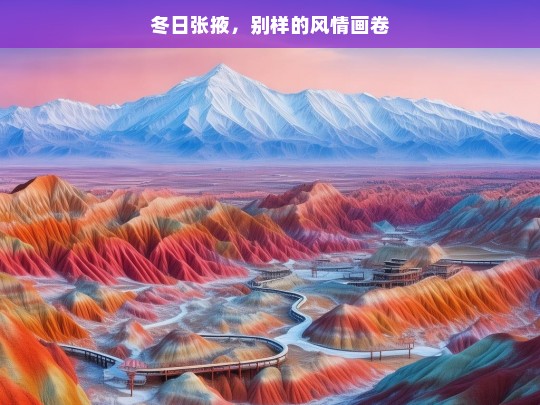 冬日张掖，别样的风情画卷，冬日张掖，别样风情画卷