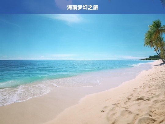 海南梦幻之旅，海南梦幻之旅，开启奇幻旅程